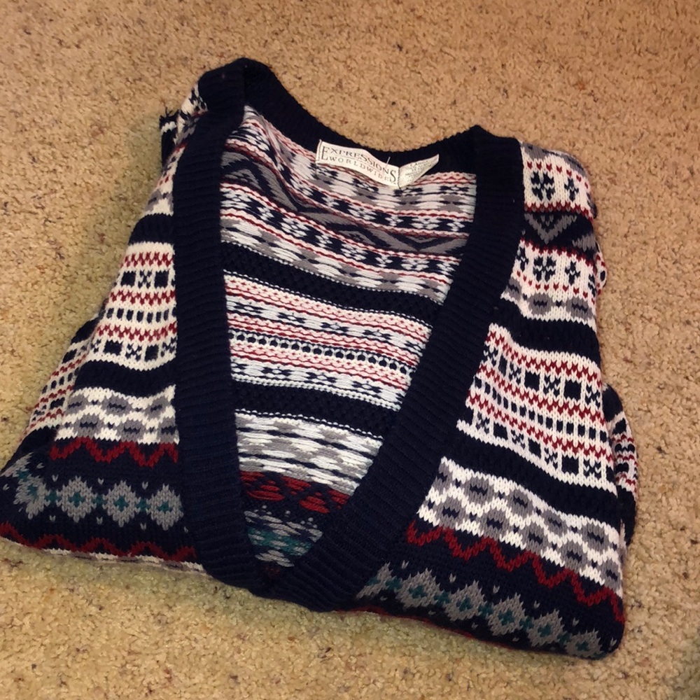 Sweater cardigan